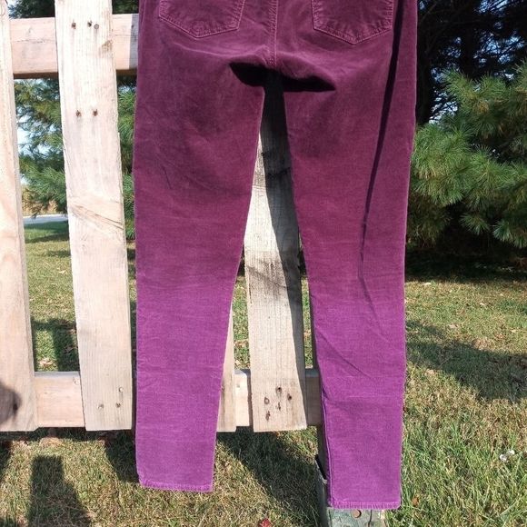 Buffalo David Bitton stretch skinny Jilian Ombre lowrise purple fade women's W28 - Picture 9 of 16